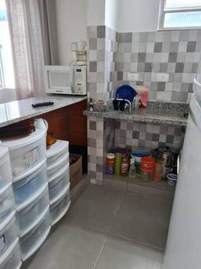 Kitnet Praia Grande Ocian 50 M Da Praia Eksteriør billede